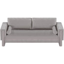  Manufacturer Color_Grey -- Madeline 89" Grey Chenille Fabric Upholstered Sofa IMAGE 5