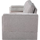  Manufacturer Color_Grey -- Madeline 89" Grey Chenille Fabric Upholstered Sofa IMAGE 6