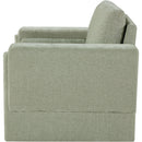  Manufacturer Color_Mint -- Madeline Mint Chenille Fabric Upholstered Chair IMAGE 6