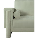  Manufacturer Color_Mint -- Madeline Mint Chenille Fabric Upholstered Chair IMAGE 8