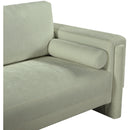  Manufacturer Color_Mint -- Madeline Mint Chenille Fabric Upholstered Chair IMAGE 9