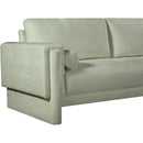  Manufacturer Color_Mint -- Madeline 65" Mint Chenille Fabric Upholstered Loveseat IMAGE 10