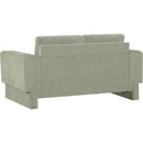 Manufacturer Color_Mint -- Madeline 65" Mint Chenille Fabric Upholstered Loveseat IMAGE 7