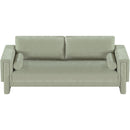  Manufacturer Color_Mint -- Madeline 89" Mint Chenille Fabric Upholstered Sofa IMAGE 5