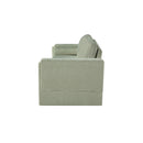 Meridian Madeline Mint Chenille Fabric Sofa IMAGE 6