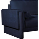  Manufacturer Color_Navy -- Madeline Navy Chenille Fabric Upholstered Chair IMAGE 10