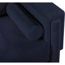  Manufacturer Color_Navy -- Madeline Navy Chenille Fabric Upholstered Chair IMAGE 11
