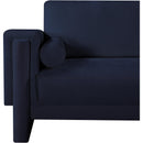  Manufacturer Color_Navy -- Madeline Navy Chenille Fabric Upholstered Chair IMAGE 8
