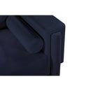  Manufacturer Color_Navy -- Madeline 65" Navy Chenille Fabric Upholstered Loveseat IMAGE 11