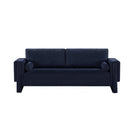  Manufacturer Color_Navy -- Madeline 89" Navy Chenille Fabric Upholstered Sofa IMAGE 4