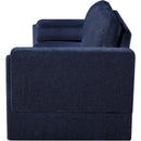  Manufacturer Color_Navy -- Madeline 89" Navy Chenille Fabric Upholstered Sofa IMAGE 6