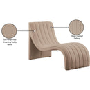  Manufacturer Color_Beige -- Meridian Orian Fabric Chaise IMAGE 9