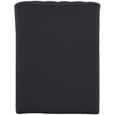 Meridian Orian Black Teddy Fabric Chaise IMAGE 3
