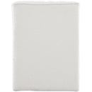  Manufacturer Color_Cream -- Orian Cream Teddy Fabric Upholstered Chaise Lounge IMAGE 3