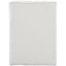 Meridian Orian Cream Teddy Fabric Chaise IMAGE 3