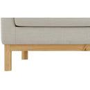  Manufacturer Color_Beige -- Meridian Langham Stationary Fabric Chair IMAGE 9