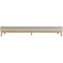  Manufacturer Color_Beige -- Meridian Langham Stationary Fabric Loveseat IMAGE 10