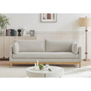  Manufacturer Color_Beige -- Meridian Langham Stationary Fabric Sofa IMAGE 2