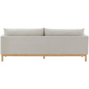  Manufacturer Color_Beige -- Meridian Langham Stationary Fabric Sofa IMAGE 3