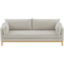  Manufacturer Color_Beige -- Meridian Langham Stationary Fabric Sofa IMAGE 6