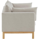  Manufacturer Color_Beige -- Meridian Langham Stationary Fabric Sofa IMAGE 7
