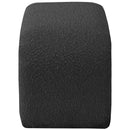  Color_Black -- Meridian Niagara Boucle Fabric Upholstered Bench IMAGE 4