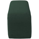  Color_Green -- Niagara Green Boucle Fabric Upholstered Bench IMAGE 4
