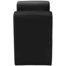 Meridian Sloan Black Velvet Bench IMAGE 4