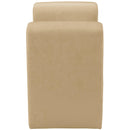 Meridian Sloan Camel Velvet Bench IMAGE 4