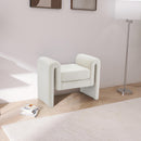  Color_Cream -- Sloan Cream Velvet Upholstered Bench IMAGE 2
