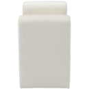  Color_Cream -- Sloan Cream Velvet Upholstered Bench IMAGE 4