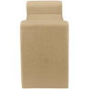  Color_Camel -- Sloan Camel Velvet Upholstered Bench IMAGE 4