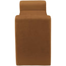  Color_Saddle -- Sloan Saddle Velvet Upholstered Bench IMAGE 4