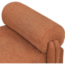  Color_Cognac -- Stefano Cognac Fabric Upholstered Bench IMAGE 5