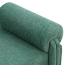  Color_Green -- Stefano Green Fabric Upholstered Bench IMAGE 5