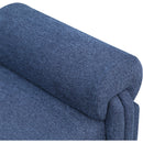  Color_Navy -- Stefano Navy Fabric Upholstered Bench IMAGE 5