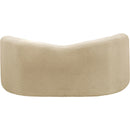  Manufacturer Color_Beige -- Meridian Kali Stationary Fabric Loveseat IMAGE 3