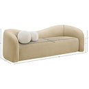  Manufacturer Color_Beige -- Meridian Kali Stationary Fabric Sofa IMAGE 14