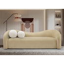  Manufacturer Color_Beige -- Meridian Kali Stationary Fabric Sofa IMAGE 2