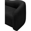  Manufacturer Color_Black -- Kali Black Faux Shearling Teddy Fabric Upholstered Chair IMAGE 7