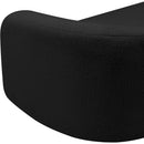  Manufacturer Color_Black -- Kali 86" Black Faux Shearling Teddy Fabric Upholstered Sofa IMAGE 10