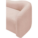  Manufacturer Color_Pink -- Kali Pink Faux Shearling Teddy Fabric Upholstered Chair IMAGE 7