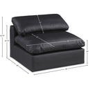  Manufacturer Color_Black -- Meridian Comfy Stationary Leather Look Chair IMAGE 10