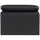  Manufacturer Color_Black -- Meridian Comfy Stationary Leather Look Chair IMAGE 3