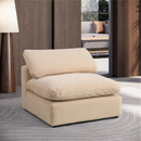  Manufacturer Color_Beige -- Meridian Comfy Stationary Fabric Chair IMAGE 2