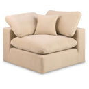  Manufacturer Color_Beige -- Meridian Comfy Stationary Fabric Chair IMAGE 1