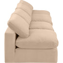  Manufacturer Color_Beige -- Meridian Comfy Fabric 4 pc Sectional IMAGE 5