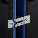  Manufacturer Color_Navy -- Comfy 80" Navy Velvet Upholstered 2 pc Modular Loveseat IMAGE 6