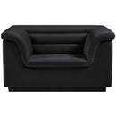  Manufacturer Color_Black -- Meridian Cascade Stationary Fabric Chair IMAGE 5