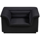  Manufacturer Color_Black -- Meridian Cascade Stationary Fabric Chair IMAGE 6